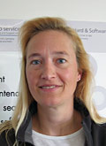 Sandi Nevrly, jüngste Verstärkung und Leiterin des advanced biolab service Büros